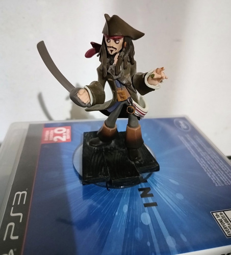 Figura Jack Sparrow Piratas Del Caribe Disney Infinity