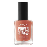 Avon - Power Stay - Esmalte Gel - Diversas Cores Cor Nude Caramelito