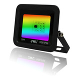 Reflector Led Multicolor Para Exterior 20w Jwj Jlre-20 2pz