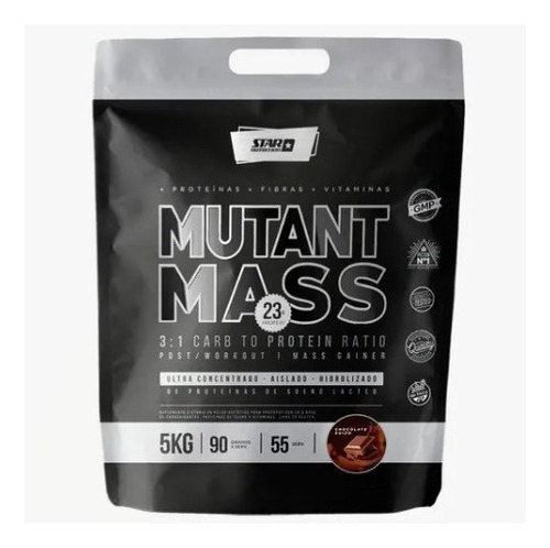 Mutant Mass 5kg Ganador Masa Muscular Star Nutrition Choco