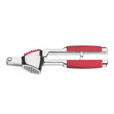 Espremedor De Alho Inox Utilita Vermelho - Tramontina