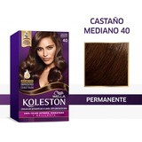 Tinte Wella Koleston Coloración En Crema Tono 40