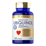 Carlyle Ubiquinol 200mg | 60 Capsulas Blandas | Suplemento D