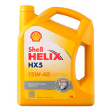 Aceite Shell 15w40 Hx5 4 Litros