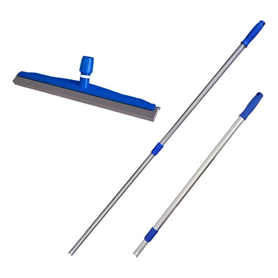 Rodo Profissional 45cm Dry Borracha Dupla Bralimpia Com Cabo | Frete grátis
