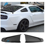 For 10-14 Ford Mustang Ikon Style Side Window Louver Sco Zzg