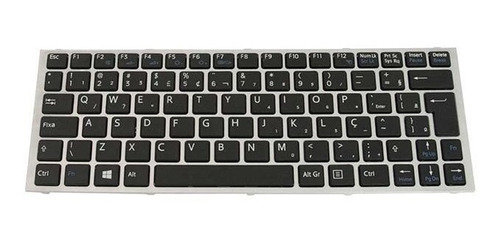 Teclado Netbook Sony Vaio Vpcya Vpcyb Pcg-31311x Pcg-31311l