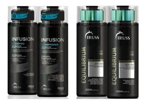 Truss Infusion Shampoo E Cond + Equilibrium Shampoo E Cond