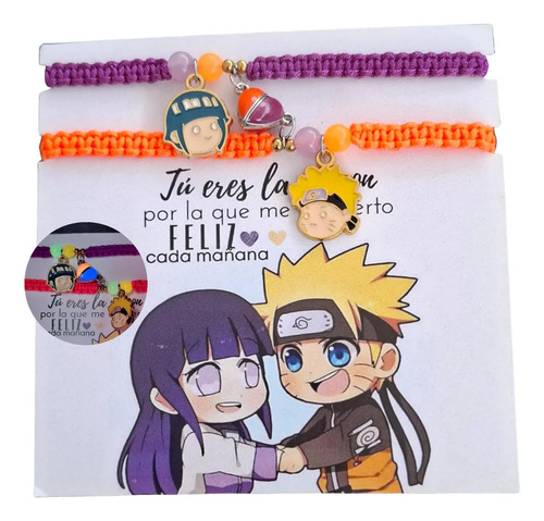 Pulseras De Pareja De Iman Luminoso Corazón Compartiramistad