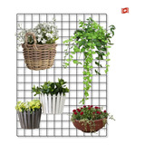 Tela Organizador De Plantas Para Seu Jardim Parede 60x80cm