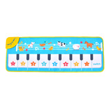 Almohadilla De Piano Musical Para Niños, Teclado Con 8 Tipos