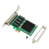 Adaptador Lan Ethernet Pci Express E Nic, Tarjeta De Red 4 R