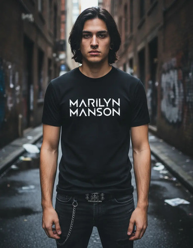 Playera - Marilyn Manson Logo