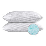 Ntcoco 2 Almohadas, Almohadas De Cama De Espuma Viscoelástic