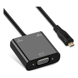 Avedio Links Adaptador Micro Hdmi A Vga, Convertidor De Vide