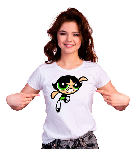 Playera Para Dama Chicas Super Poderosas Aa Bellota