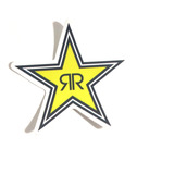 Calco Rockstar Energy Drink Estrella Logo Auto Moto Tuning