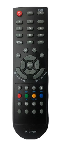 Control Remoto Compatible Con Rca Para Tv No Smart Rtv-965