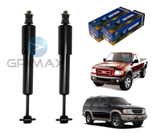 Kit 2 Amortiguador Delantero Record Ford Ranger 4x2 2002