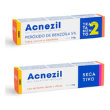  Tratamento Acnezil: Gel Secativo + Peróxido De Benzoíla 