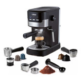 Cafetera Liliana Ac980 Express Multicapsula 3 En 1 Espumador