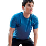 Remera Topper Running Hombre Mesh Azul Cli