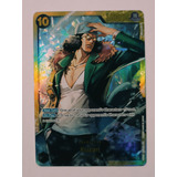 One Piece Card Kuzan Secret Rare Op02