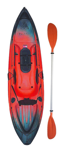 Kayak Para 1 Persona Mar Rio Pesca Skandynavian Drakkar P°