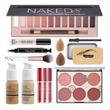 Kit De Maquillaje Profesional De 12 Colores Para Mujer, Som.