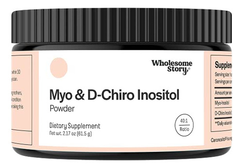 Myo-inositol & D-chiro Inositol En Polvo | Equilibrio Hormon