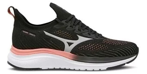 Tenis Femenino Mizuno Preto/rosa Cool Ride