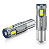 Bombilla Led H6w Bax9s Canbus Sin Errores 3030 Smd 6000k Bla