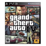 Grand Theft Auto Iv Standard Edition Rockstar Games Ps3  Digital