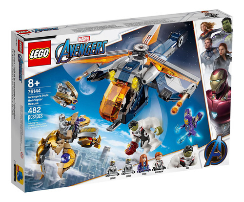 Lego Avengers: Ultimato - Helicóptero Hulk - 482 Peças