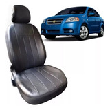 Funda Asiento Cuerina Acolchada Chevrolet Aveo 2008 - 2012