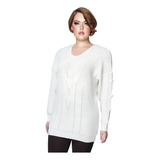 Blusa Feminina Plus Size  Lã Tricot De Frio 066