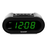 Sharp Alarma Digital Con Accuset  Reloj Inteligente Automát