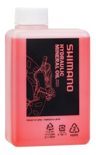 Aceite Mineral Shimano Freno Hidráulico 500ml Líquido Bici