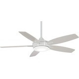 Ventilador De Techo Minka Aire F690l-wh En Acabado Blanco