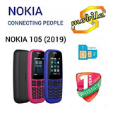 Nokia 105 (2019) Dual Sim Gsm Sin Teléfono Inteligente