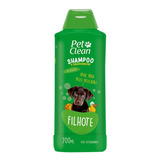 Shampoo Para Cachorro E Gatos Filhote Pet Clean 700ml