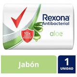 Jabón En Barra Antibacterial Rexona Aloe Vera 90 G