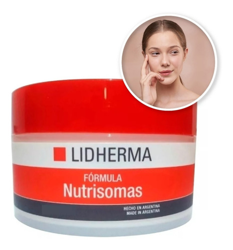 Crema Nutrisomas Nutritiva Hidratante Antiedad 320g Lidherma