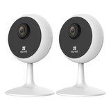 Camara Seguridad Ip Ezviz Kit X 2u 720p Hd Wifi Graba Mini