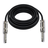 Cable Balanceado Trs A Trs Plug A Plug 6.3 De 6 Metros