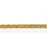 Cadena Soga Espiga Oro 18k Hombre 8gr