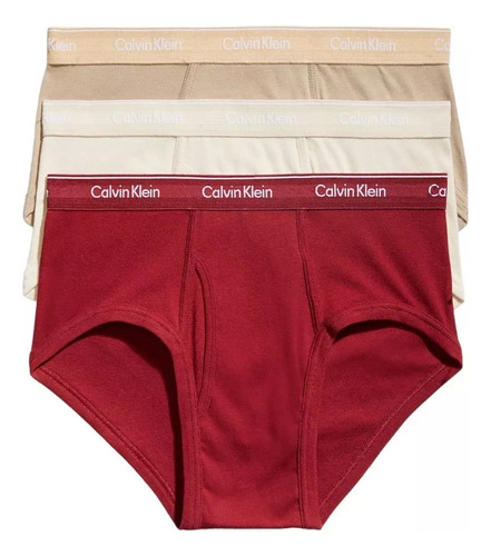 Trusa Calvin Klein De Algodón 3 Pack 100% Original