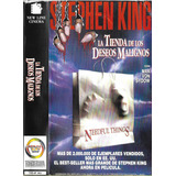 La Tienda De Los Deseos Malignos Vhs Stephen King Leer