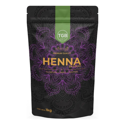 Henna En Polvo 1 Kilo 100% Natural Premium Incluye Tono Cobrizo | MercadoLibre