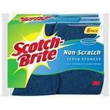 Scotch-brite De 6 Piezas Multiuso Exfoliante Esponja Pack (p